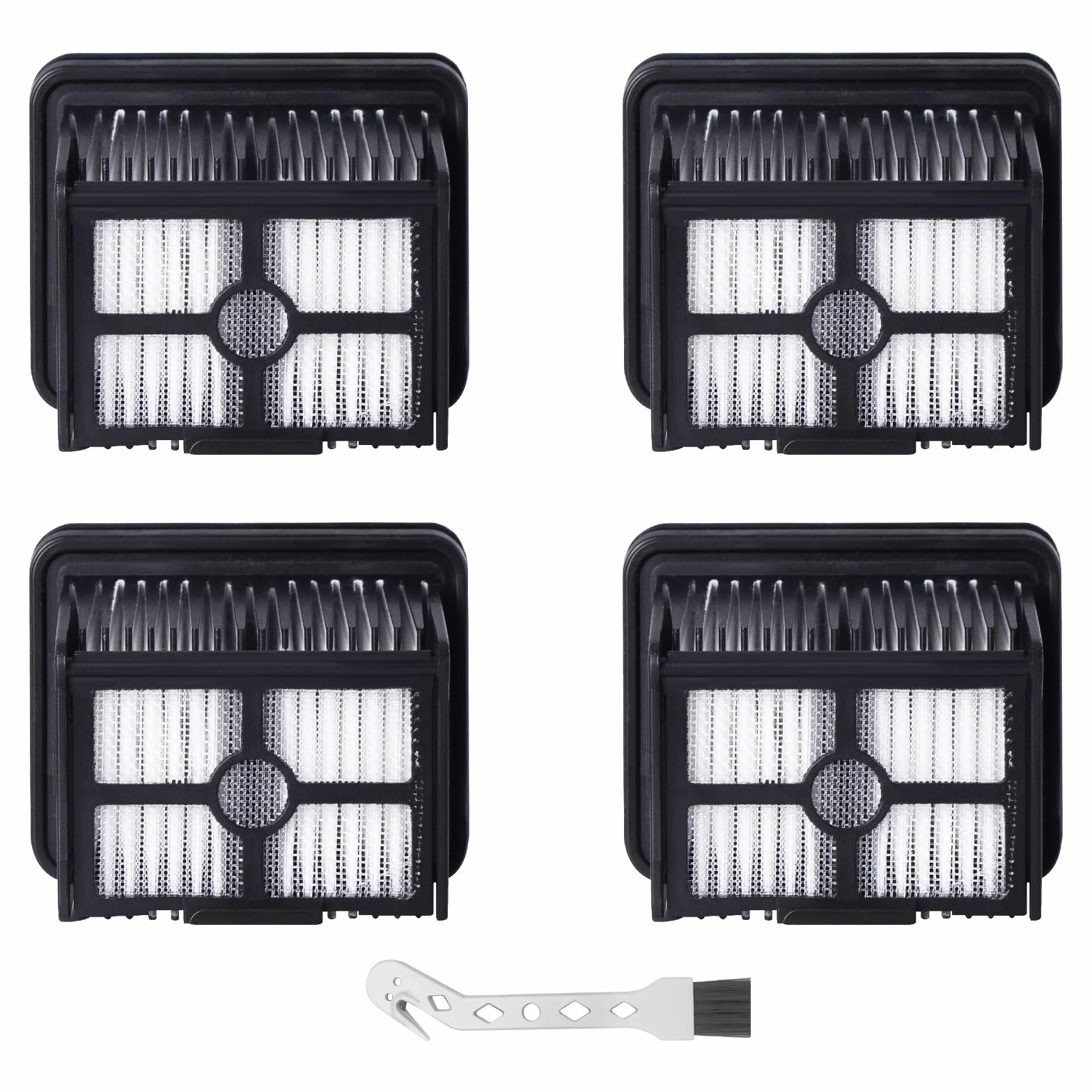 4 sztuki zapasowych filtrów HEPA do odkurzacza Dreame H12 Pro / H12 Dual / H12 Pro Ultra / H13 Pro/H15 Pro.