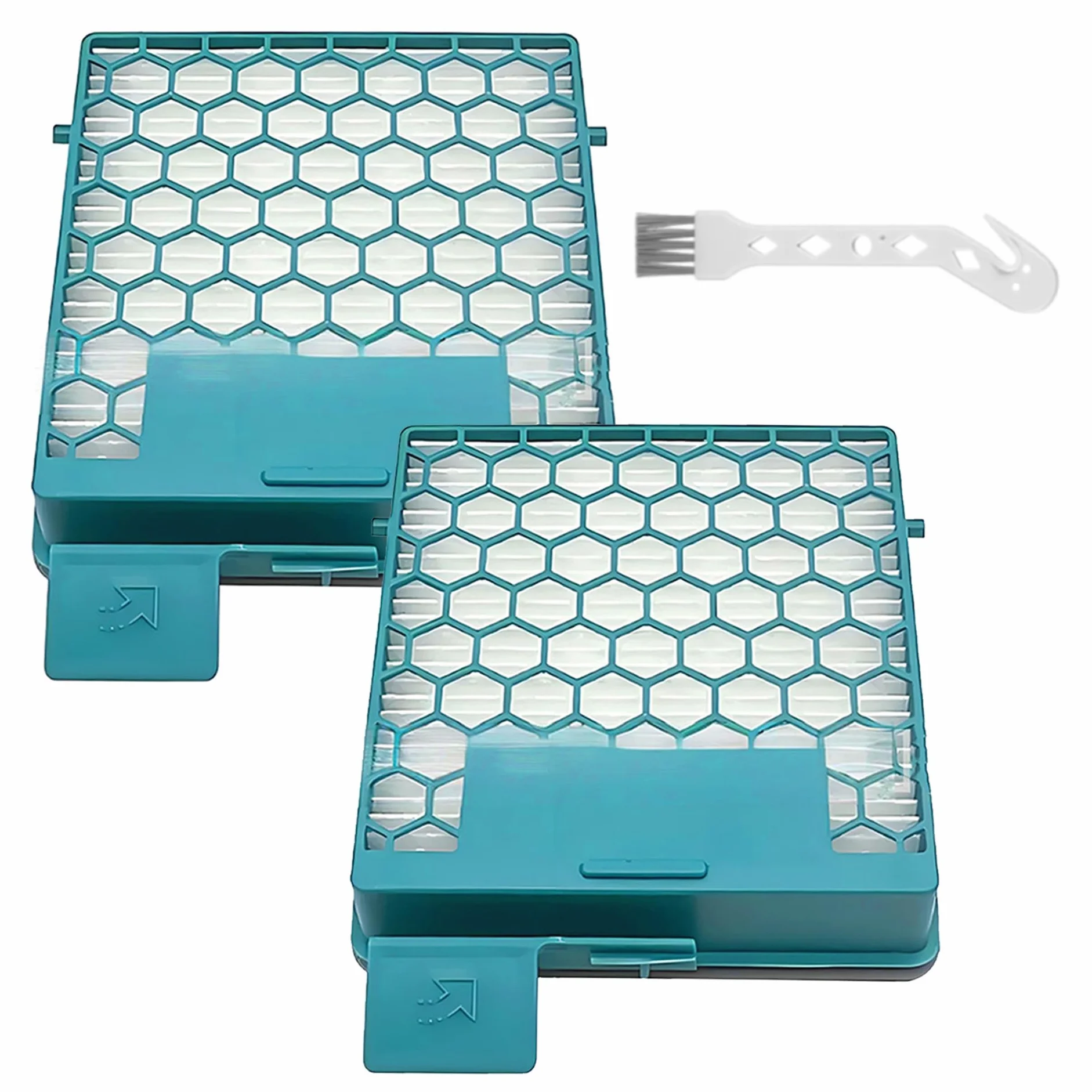 2 filtry do odkurzacza Miele Boost CX1, filtr zamienny, akcesoria do filtrów Miele, do Miele Blizzard CX1, wysokiej jakości filtr węglowy do Miele Boost CX1, do Miele Bliz