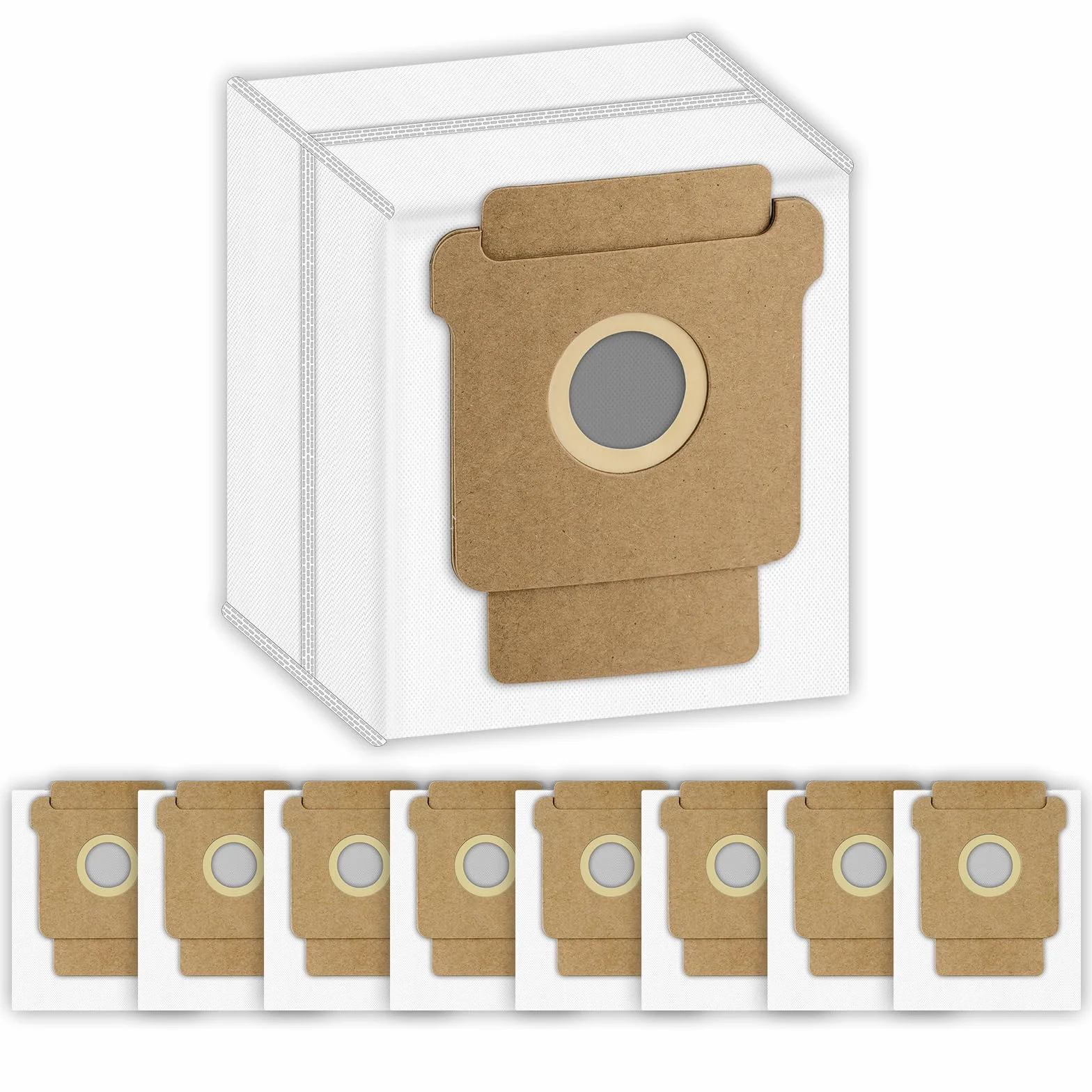 (9 Sztuk) Q0520 Zapasowe Worki na Kurz do Robota Odkurzającego iRobot Roomba Combo 2 Essential Q0520, Roomba 105 Combo, Plus 405 Combo, Plus 505 Combo, Akcesoria do Worków Utylizujących