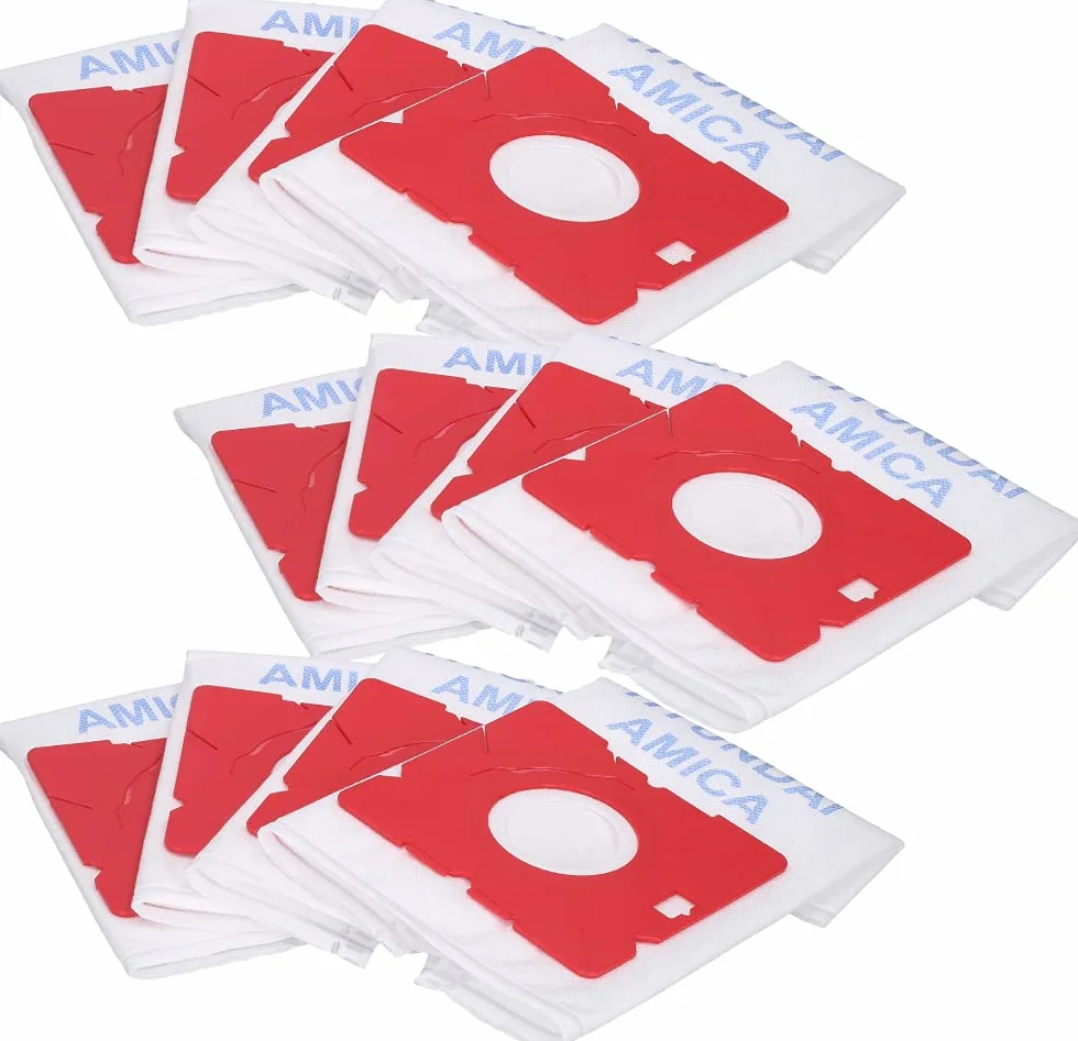 Wessper 12x Syntetyczne Worki do Odkurzacza AMICA ZONDA VP 1051 VP 1052 Fen Turbo VM2062 VM1032 VM1033, VM1034 VM1035 MPMB02K VM BEKO VCC34801AW VIENTO VI 2033
