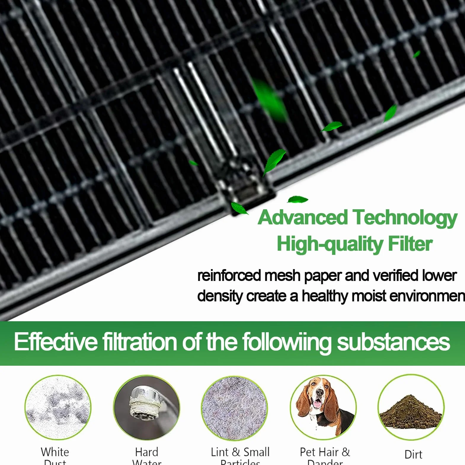 Filtr Hepa kompatybilny z Dreame L40 Ultra AE4/L10s Pro Ultra Heat/ L10s Ultra Gen 2/X40 Ultra Complete/X40 Master/L40 Ultra/X30 Ultra, do Mova P50 Pro Ultra/E30 Ultra, 6 sztuk