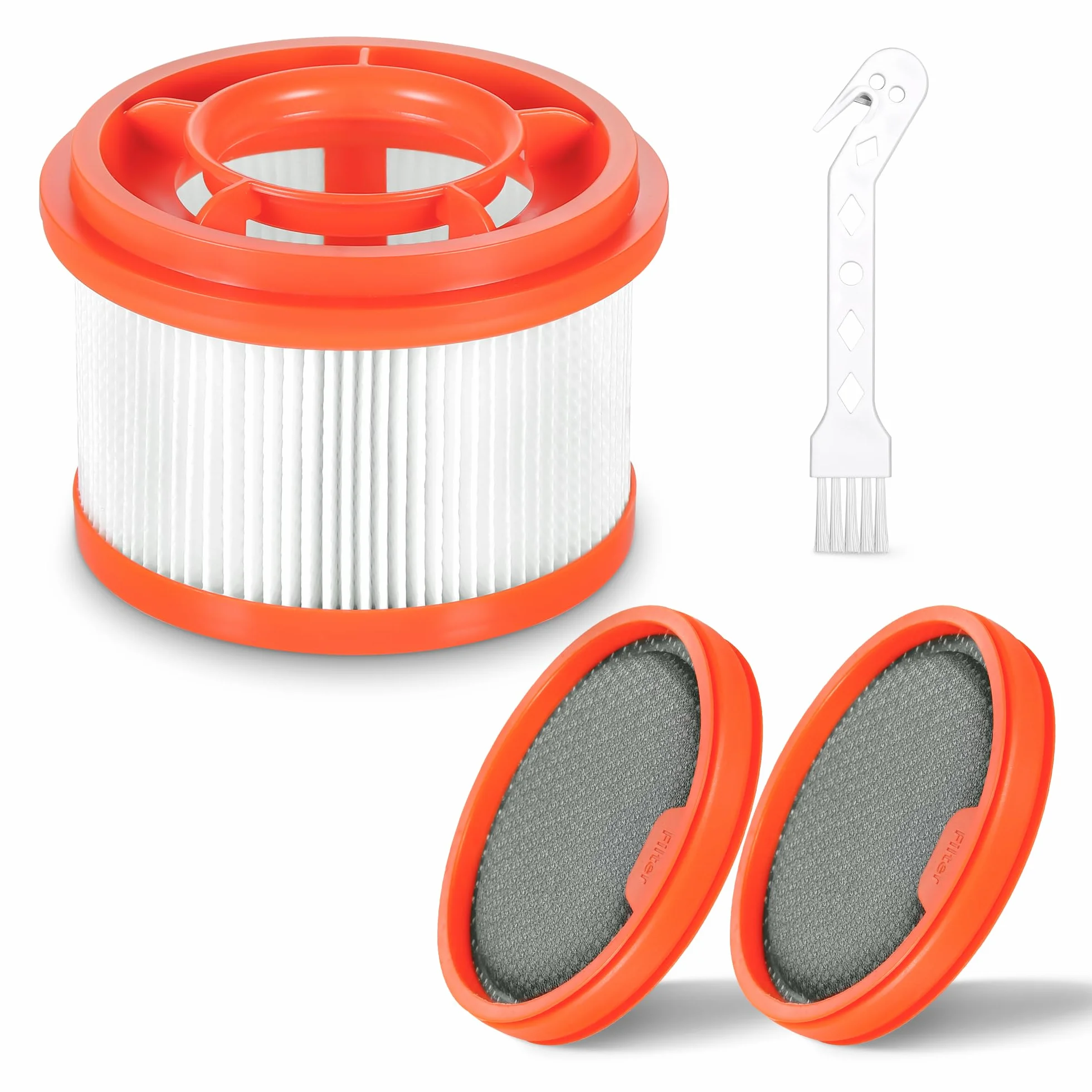 Zestaw filtrów i akcesoriów kompatybilnych z modelami Xiaomi Mi G10Plus/G10/G9Plus/G9 (1 filtr HEPA, 2 filtry wstępne, 1 szczotka do czyszczenia)