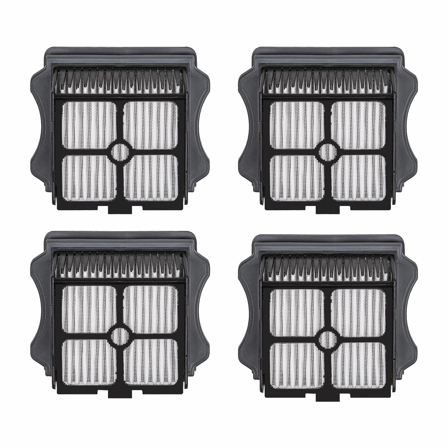 (4 Sztuki) Zapasowy Filtr HEPA Kompatybilny z Tineco iFloor 3/ Floor One S3/ S5/ S5 Pro, Bezprzewodowym Odkurzaczem na Mokro, Częściami do Odkurzaczy