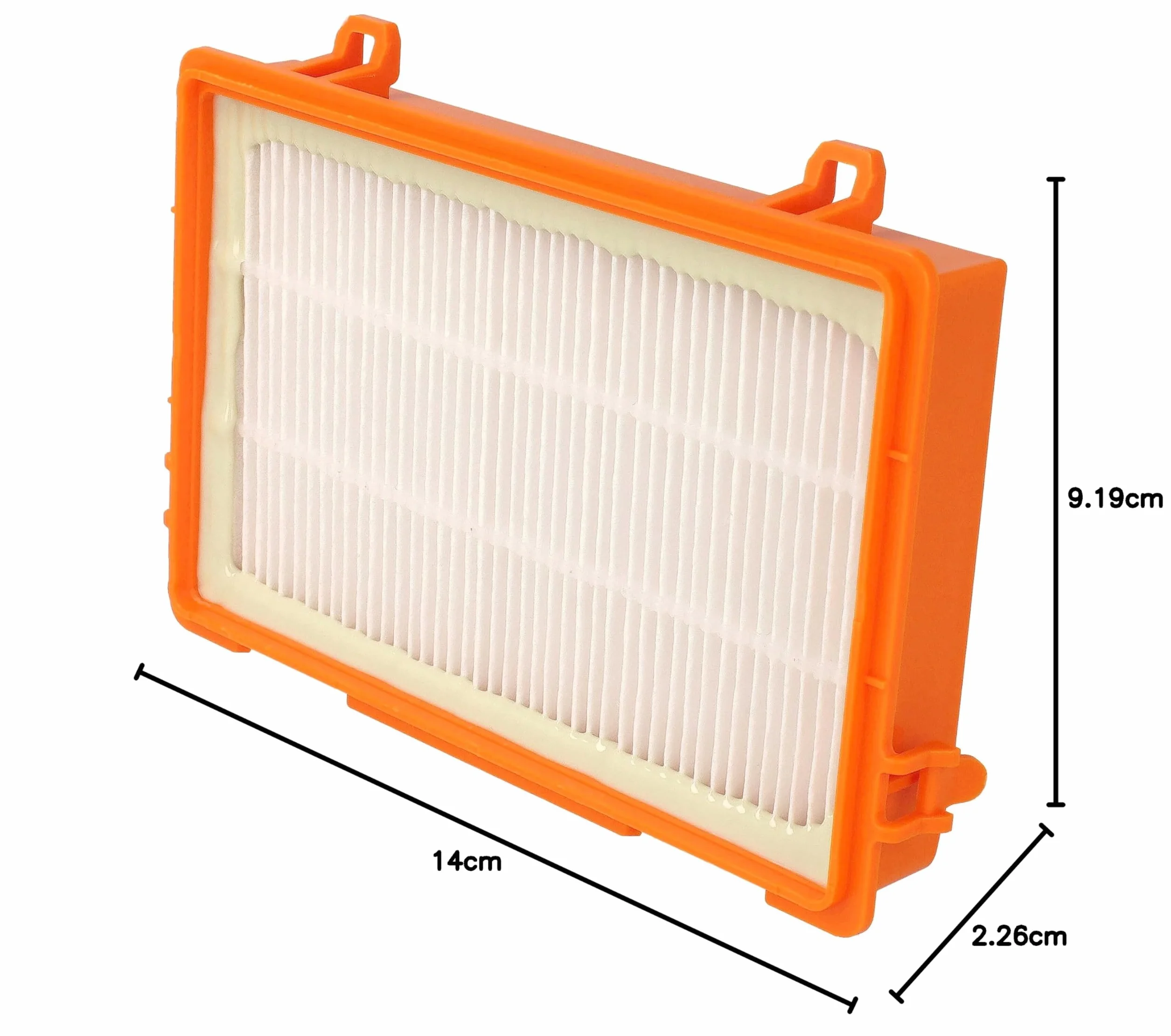 vhbw Zestaw filtrów 2 x filtr do odkurzacza kompatybilny z Thomas crooSer Animal, eco, Eco 2.0 - filtr HEPA dla alergików