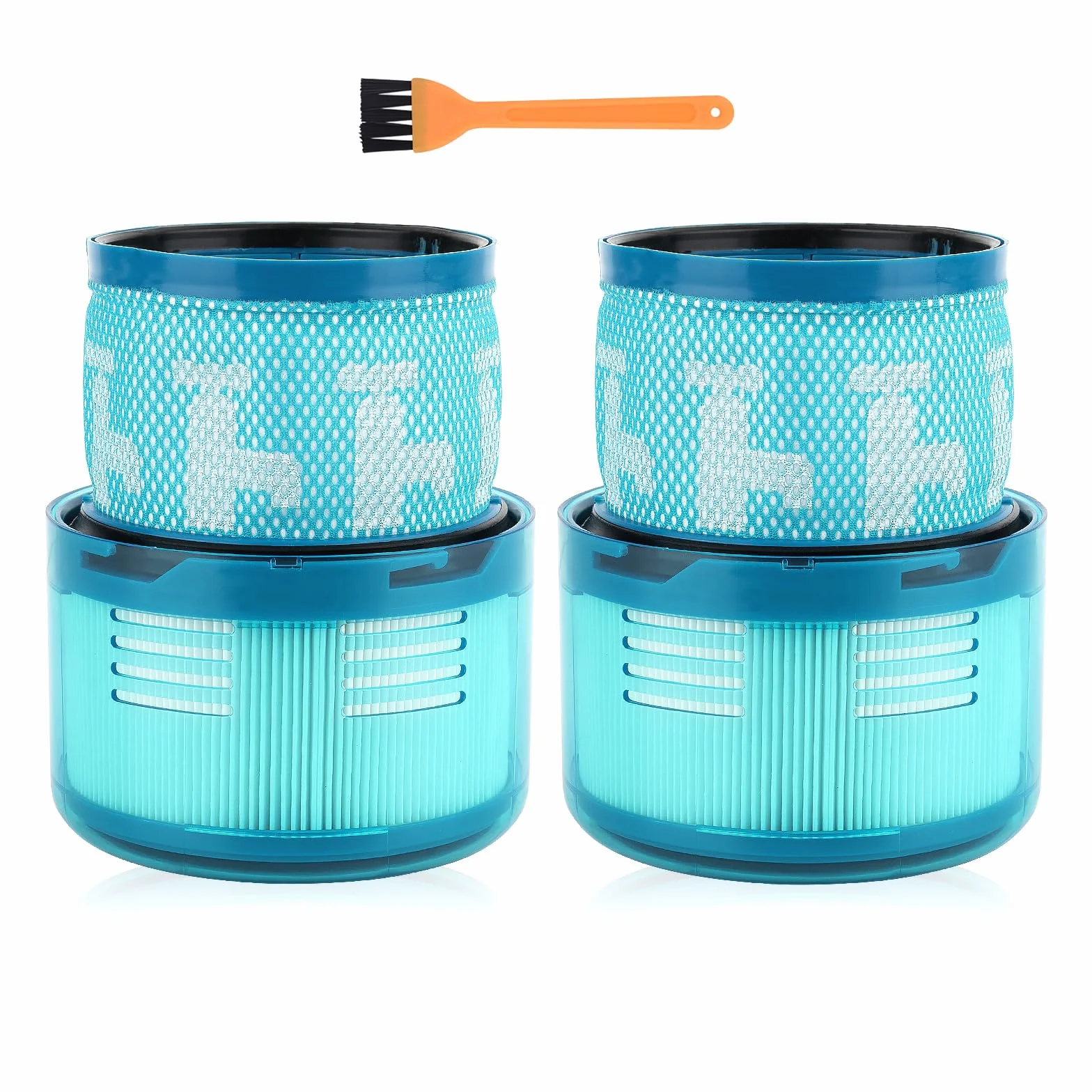 Filtr zastępczy Gen 5 Detect Absolute kompatybilny z odkurzaczem akumulatorowym Dyson Gen5 Detect, Gen5 Detect Absolute SV23, Gen5 Outsize, Gen5 Outsize Absolute SV24 Gen5 Detect Fluffy filtr HEPA