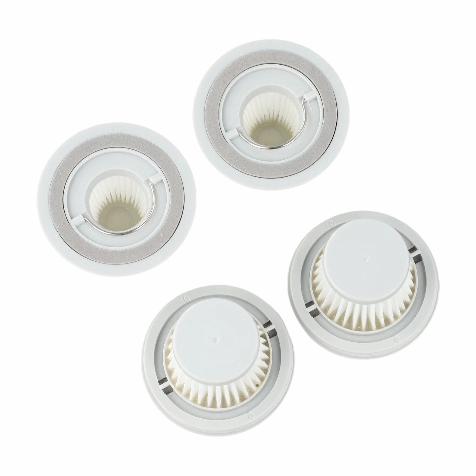 4 szt. filtrów HEPA pasuje do bezprzewodowych odkurzaczy samochodowych Fanttik Slim V8 Apex/Slim V8 Mate / V8 Apex / V8 Mate/Slim V10 Mate