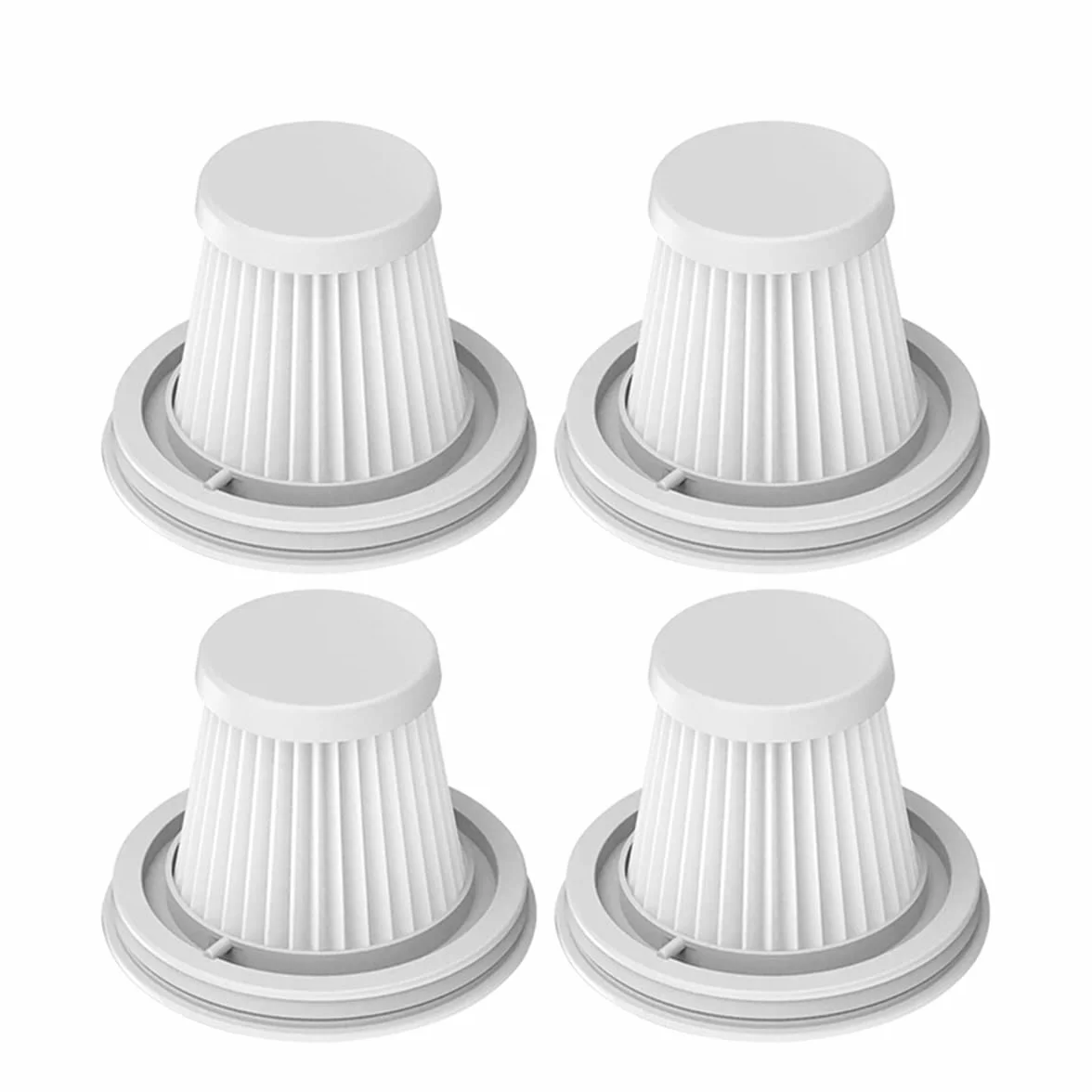 WuYan 4 szt. Filtr HEPA dla Xiaomi Mijia Poręcznego Odkurzacza Domowego dla Samochodu Mini Bezprzewodowego