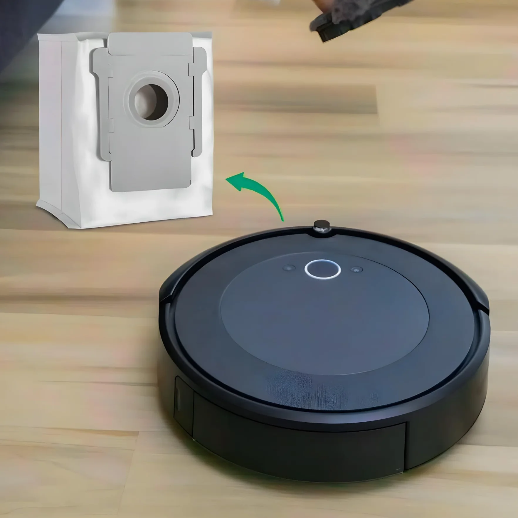 Retoo 8 worki do odkurzacza Kompatybilne z iRobot Roomba i3+ i4+ i5+ J5+ I7 j7+ Clean Base Absaugstation Worki do odkurzacza Części zamienne, Zamienne worki do odkurzacza