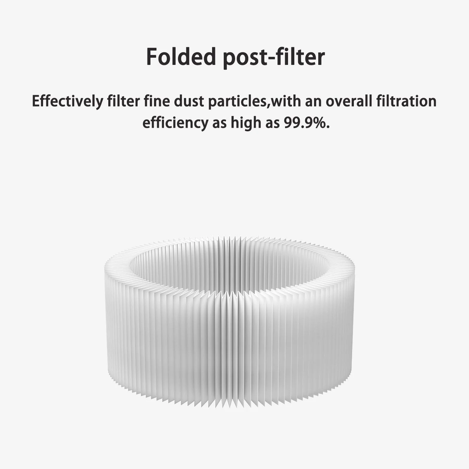 Zestaw filtrów akcesoriów kompatybilny z Xiaomi Mi Vacuum Cleaner G20/G20 Max, części zamienne (1 filtr HEPA, 1 filtr wstępny)