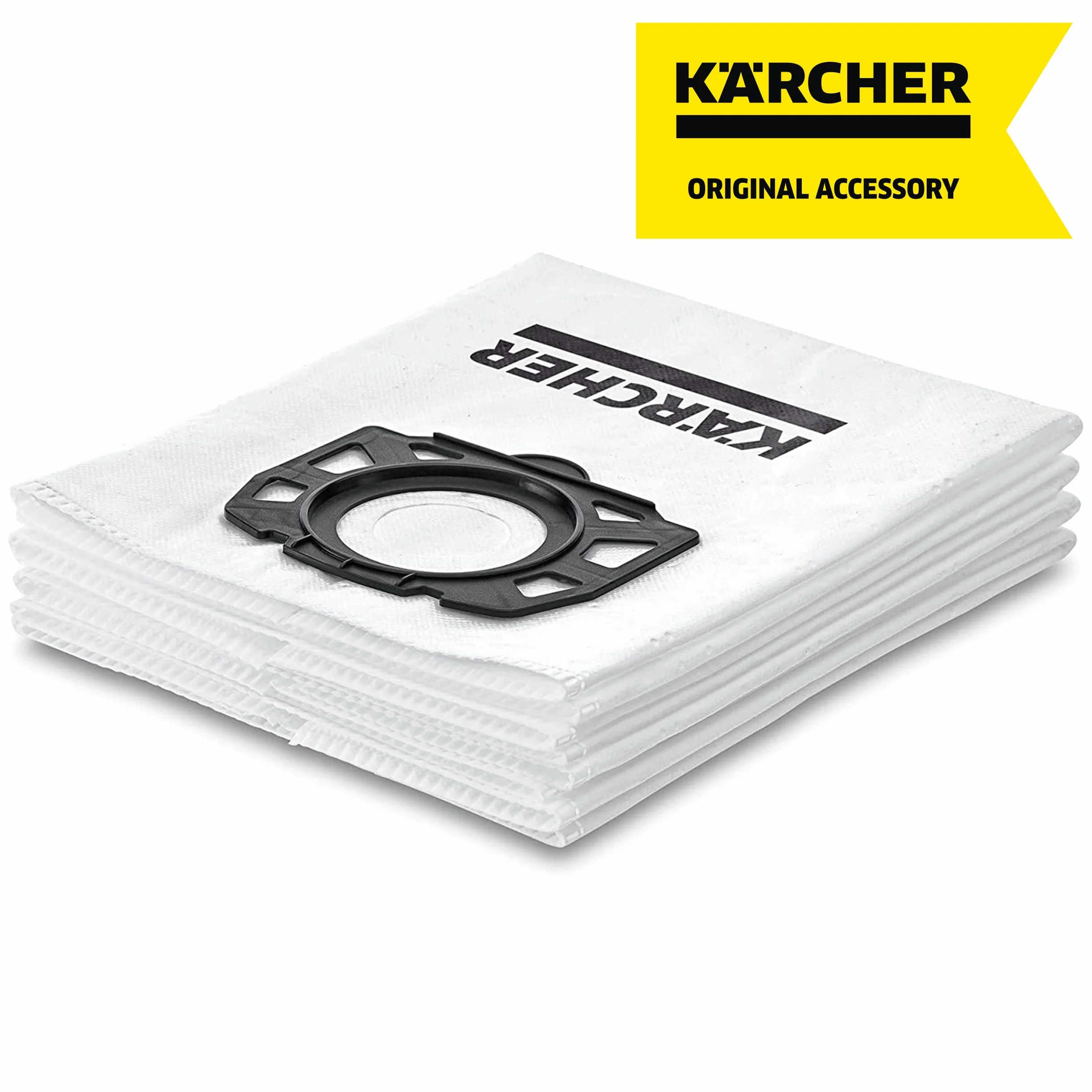 Kärcher Fizelinowe torebki filtracyjne do odkurzaczy WD 4 - WD 6 (4 szt.)