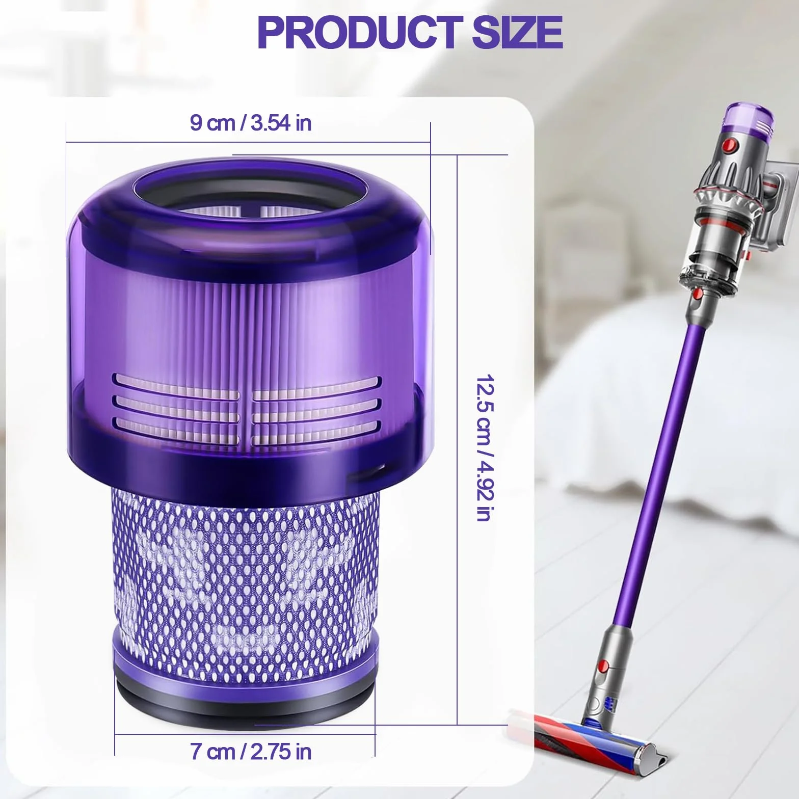 TOPALL Dyson V11, V15, Torque Drive, Animal, Complete, Extra Detect, V15s Detect Submarine #970013-02