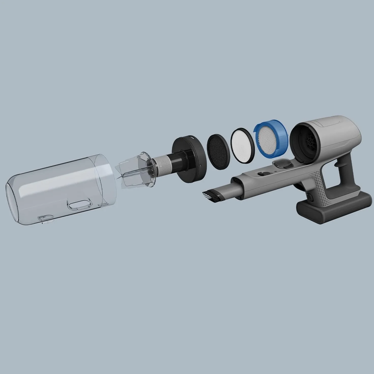 Electrolux Zestaw wydajności ESKW4 Performance Kit, pasuje do odkurzacza Electrolux Cordless 800, zmywalny filtr, 1 filtr do drobnego pyłu, 2 filtry progresywne
