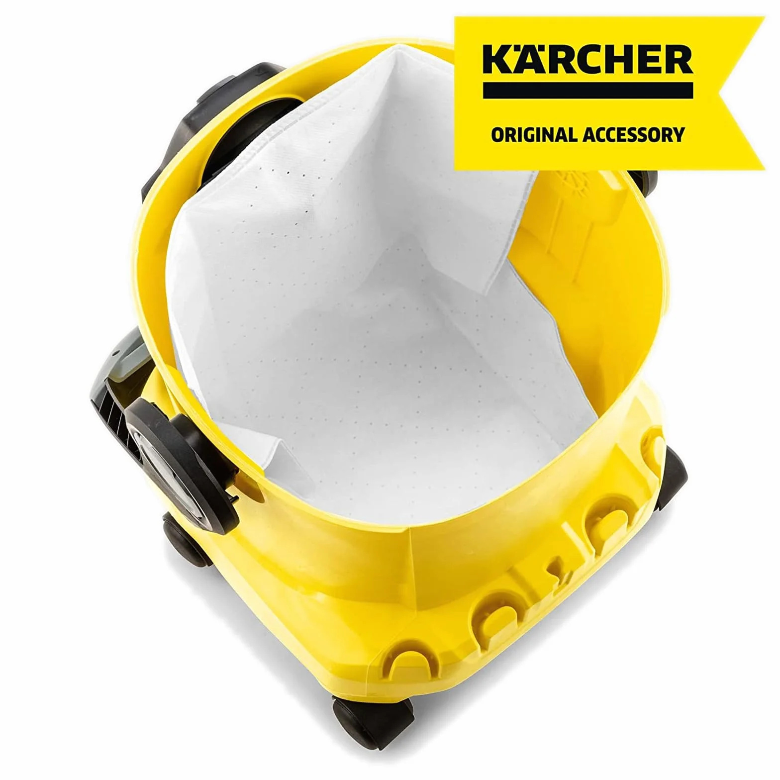 Kärcher Fizelinowe torebki filtracyjne do odkurzaczy WD 4 - WD 6 (4 szt.)