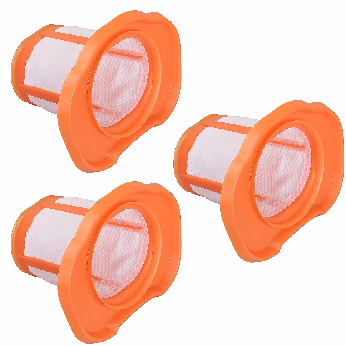 3 filtry do Black+Decker BHHV520BT BHHV520BFP BHHV320B BHHV320J BHHV520BF BHHV520JF akumulatorowy odkurzacz ręczny, części zamienne, filtr wymienny, możliwość prania