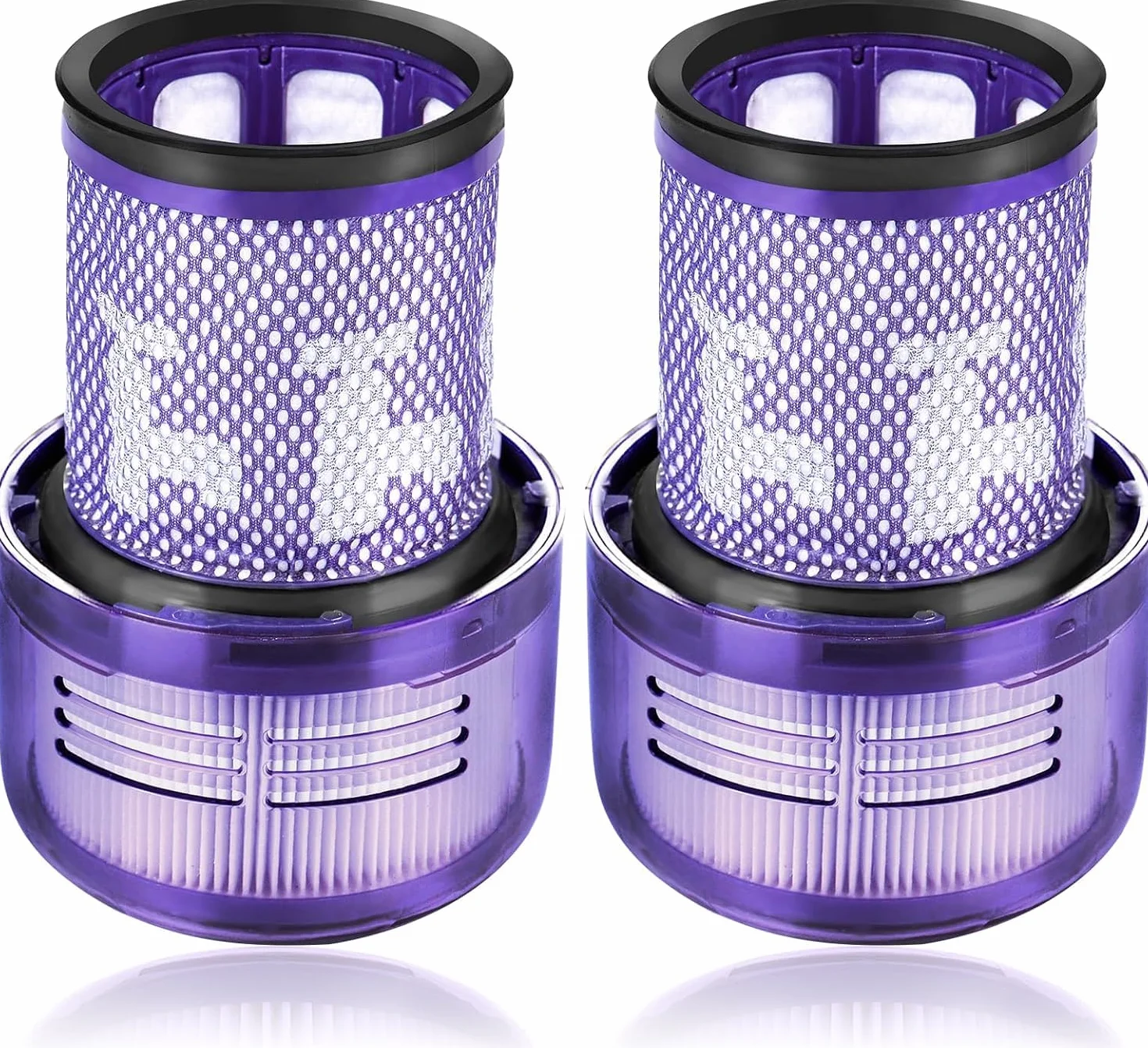 2-pak filtrów HEPA do odkurzacza Dyson V12 Detect Slim, tylny filtr zamienny część 971517-01