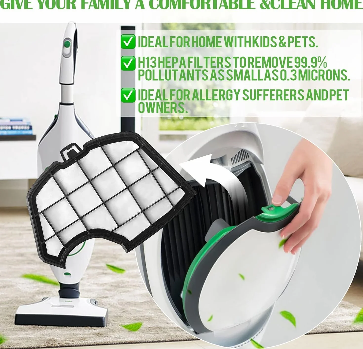 Awinker 12 sztuk worków zamiennych do Vorwerk Kobold VK 140 VK 150 (12 worków VK140 150)