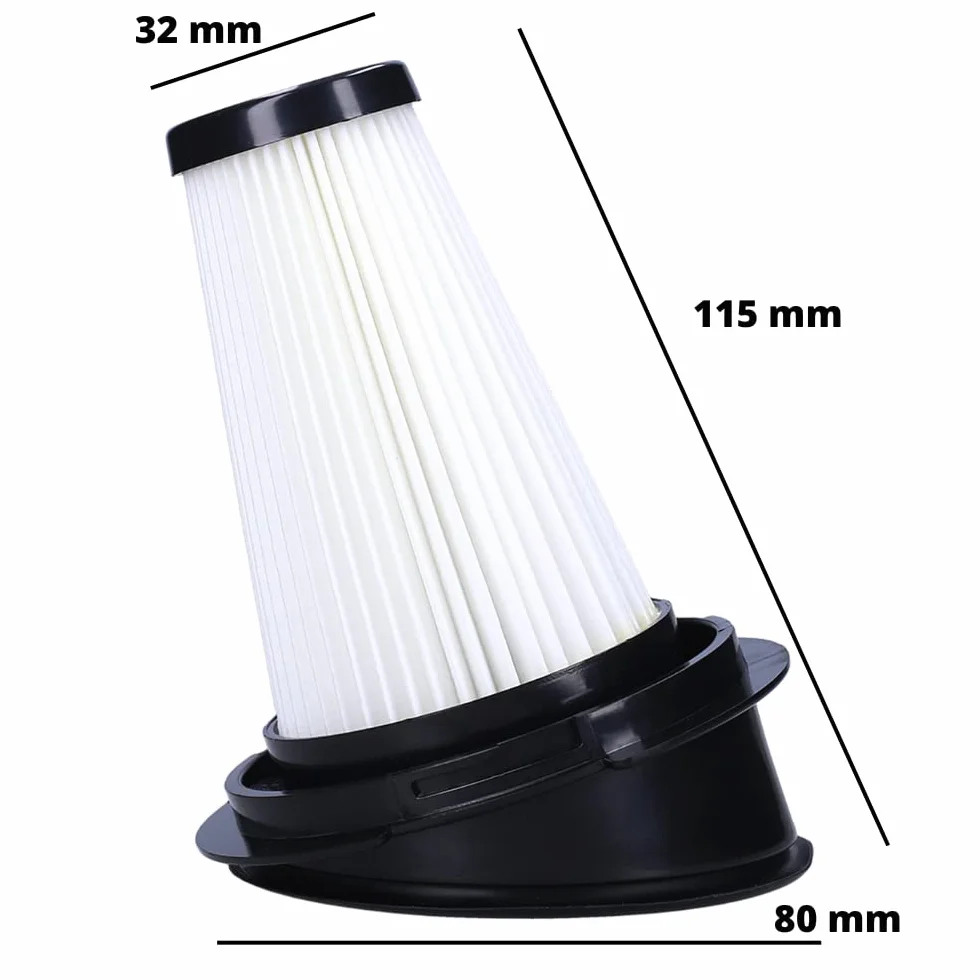 Zestaw 4x Filtry Kompatybilne z GRUNDIG VCH9930, VCH9932, VCH9931, Pasuje do BEKO VRT61818VW, VRT61814VR | Filtr HEPA do Odkurzaczy Ręcznych Grundig | Akcesoria do Grundig Filtry Zamienne 9178013673