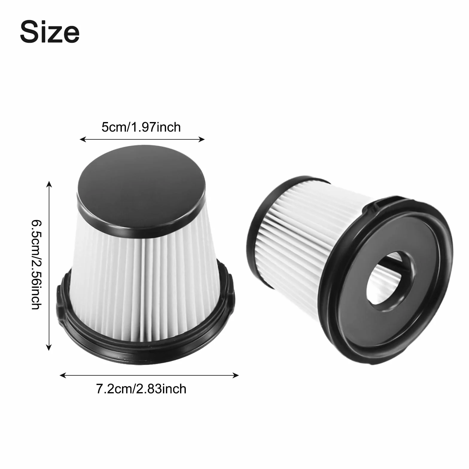 3-pak filtrów zamiennych do bezprzewodowego odkurzacza Shark Detect Pro IW3511 IW3120 IW1111 IW1120, zmywalny filtr próżniowy wielokrotnego użytku, akcesoria do odkurzacza