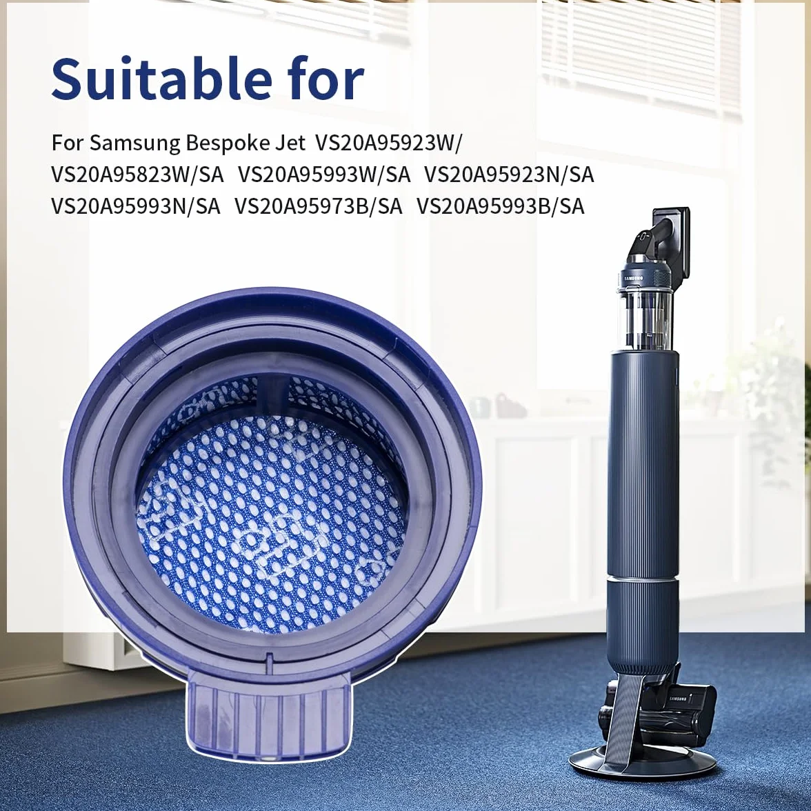 2 sztuki filtrów do odkurzacza Samsung Samsung, dopasowany filtr Jet VS20A958FWN