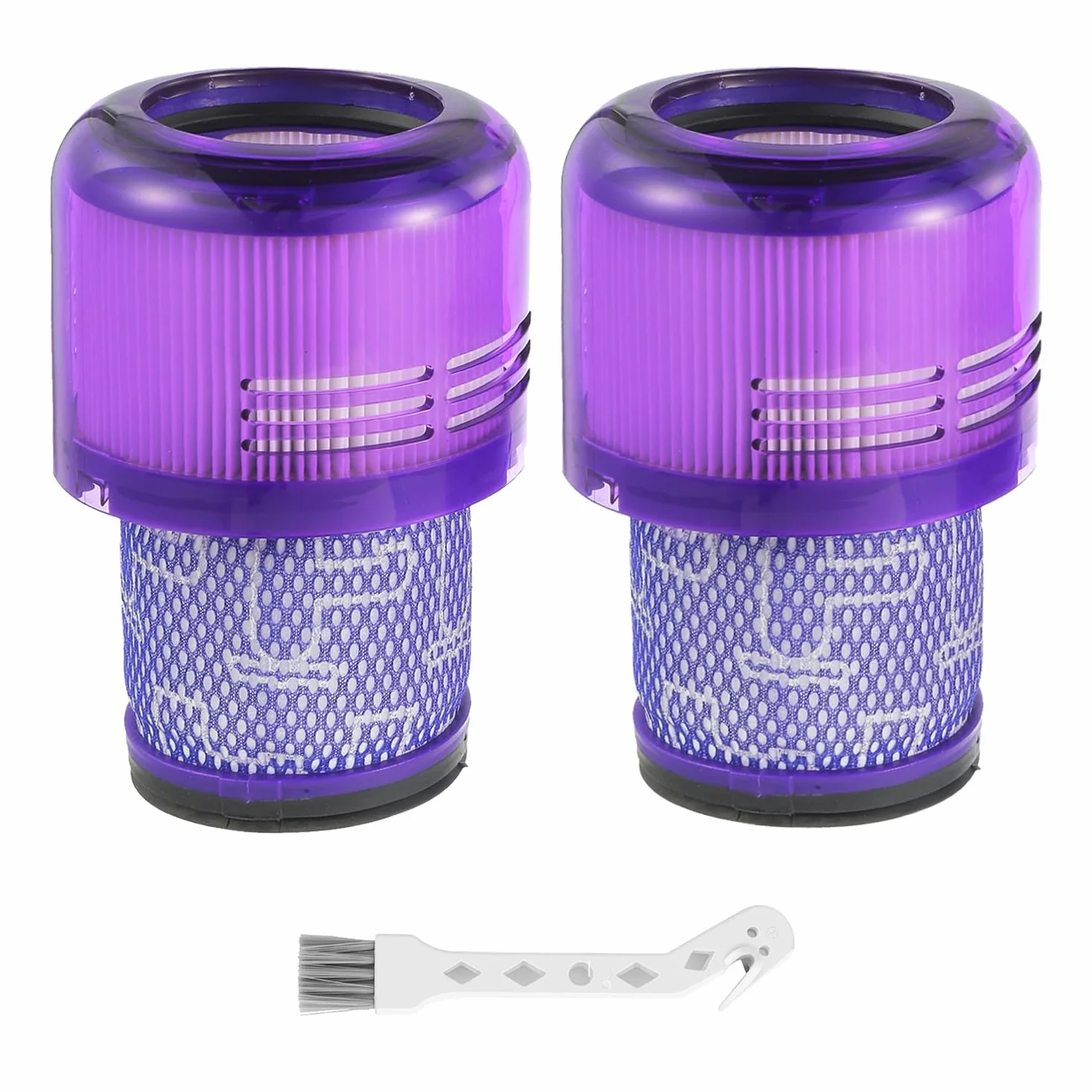 2-pak filtrów próżniowych V11 zamiennik dla Dy son V11 Animal, napęd momentu obrotowego V11, V11 Extra, V15 Detect V15s Detect bezprzewodowy filtr do odkurzacza, w porównaniu z częścią 970013
