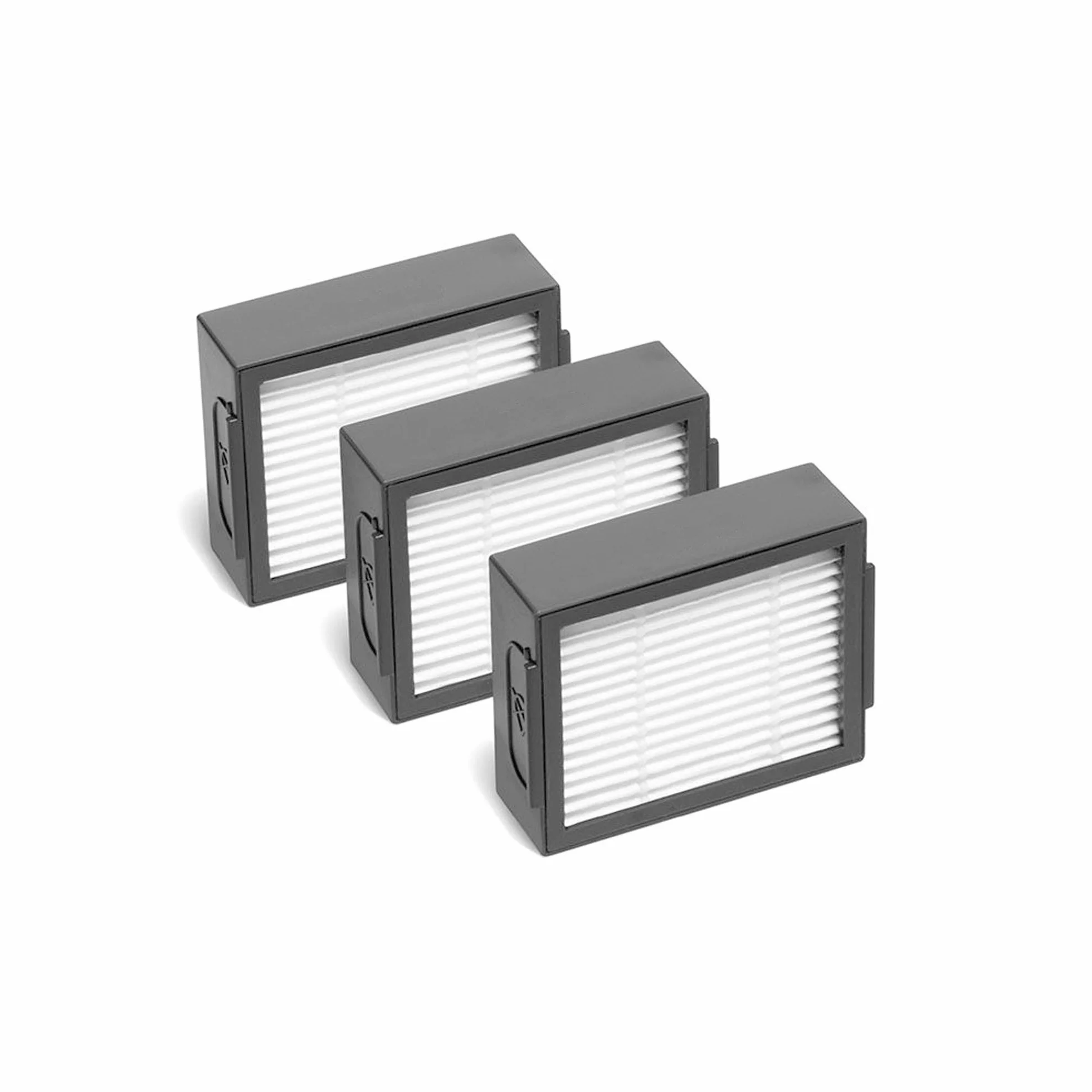 MIRTUX Zestaw 3 filtrów do Roomba E5 E6 i3 i3+ i7 j7 j7+ e5154 e5158. Zapasowy zestaw filtrów do E5 E6 i7 i7+ Plus. Zapasowy z trzema filtrami