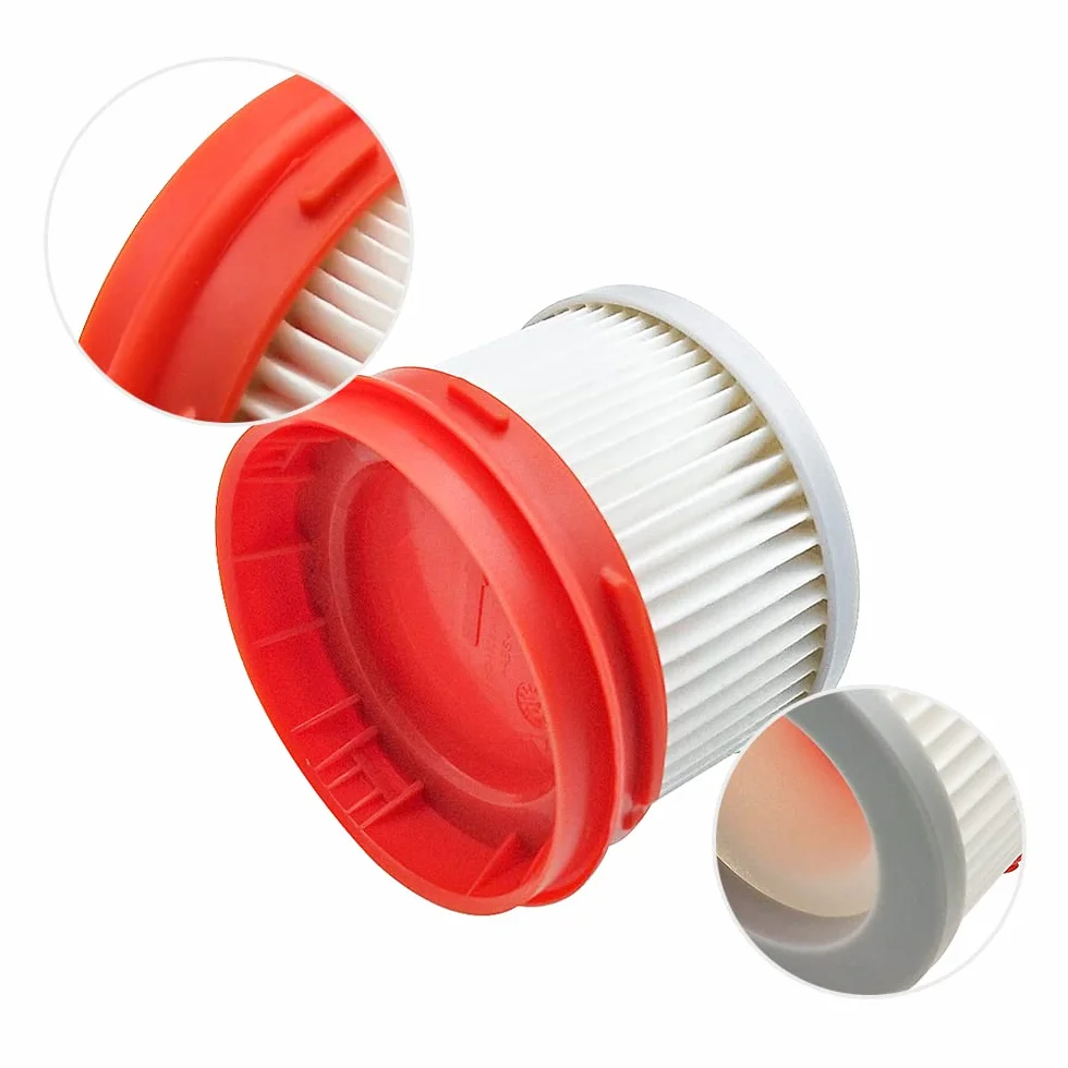 WuYan 6 szt. Zestaw filtrów HEPA akcesoria zapasowe do Xiaomi Dreame V8 V9 V9B V9P XR V10 V11 domowe Hireless, części do odkurzacza ręcznego