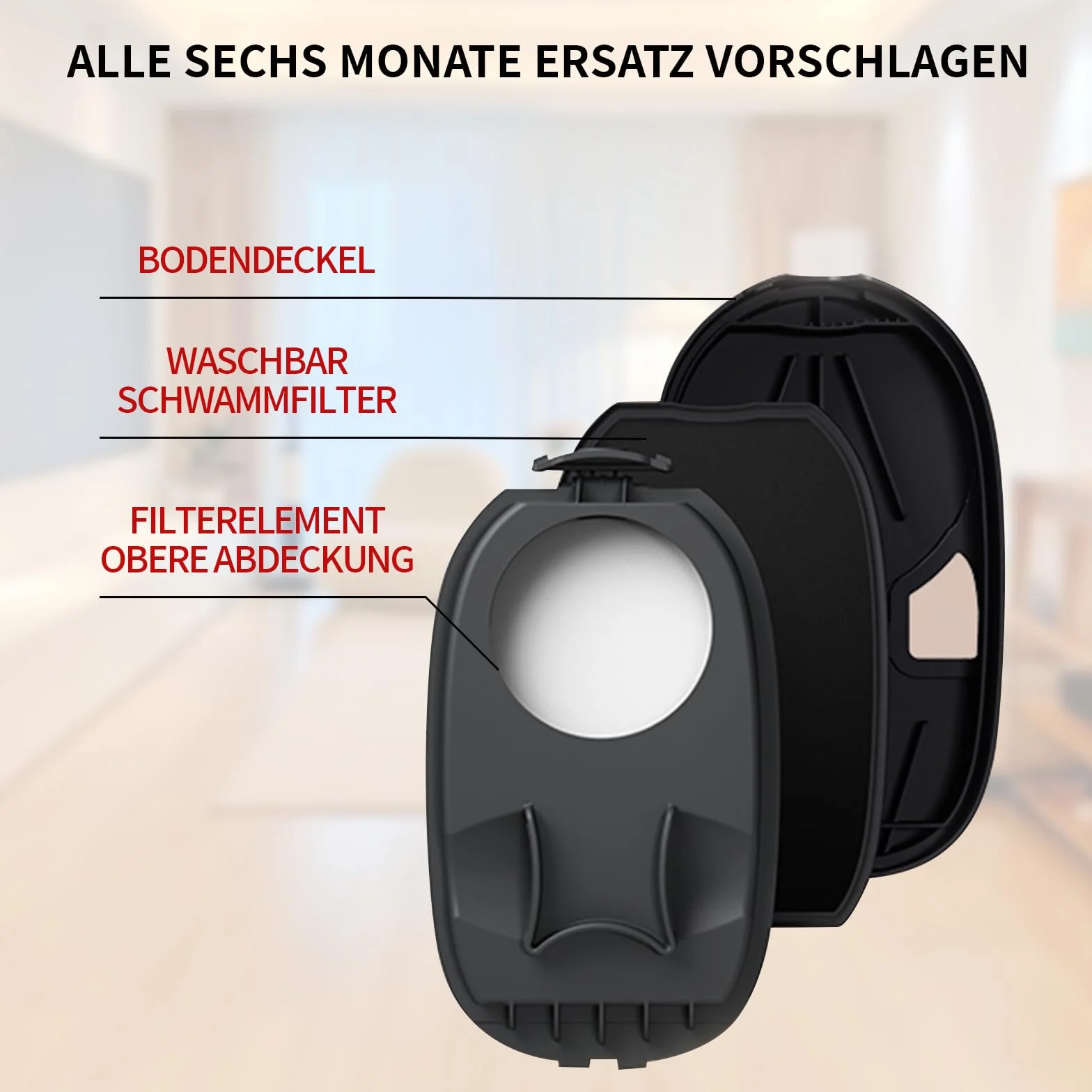 2 sztuki akcesoriów do PHILIPS AquaTrio 9000 Series XW9383 XW9385 XW9382, 2 sztuki filtrów akcesoria