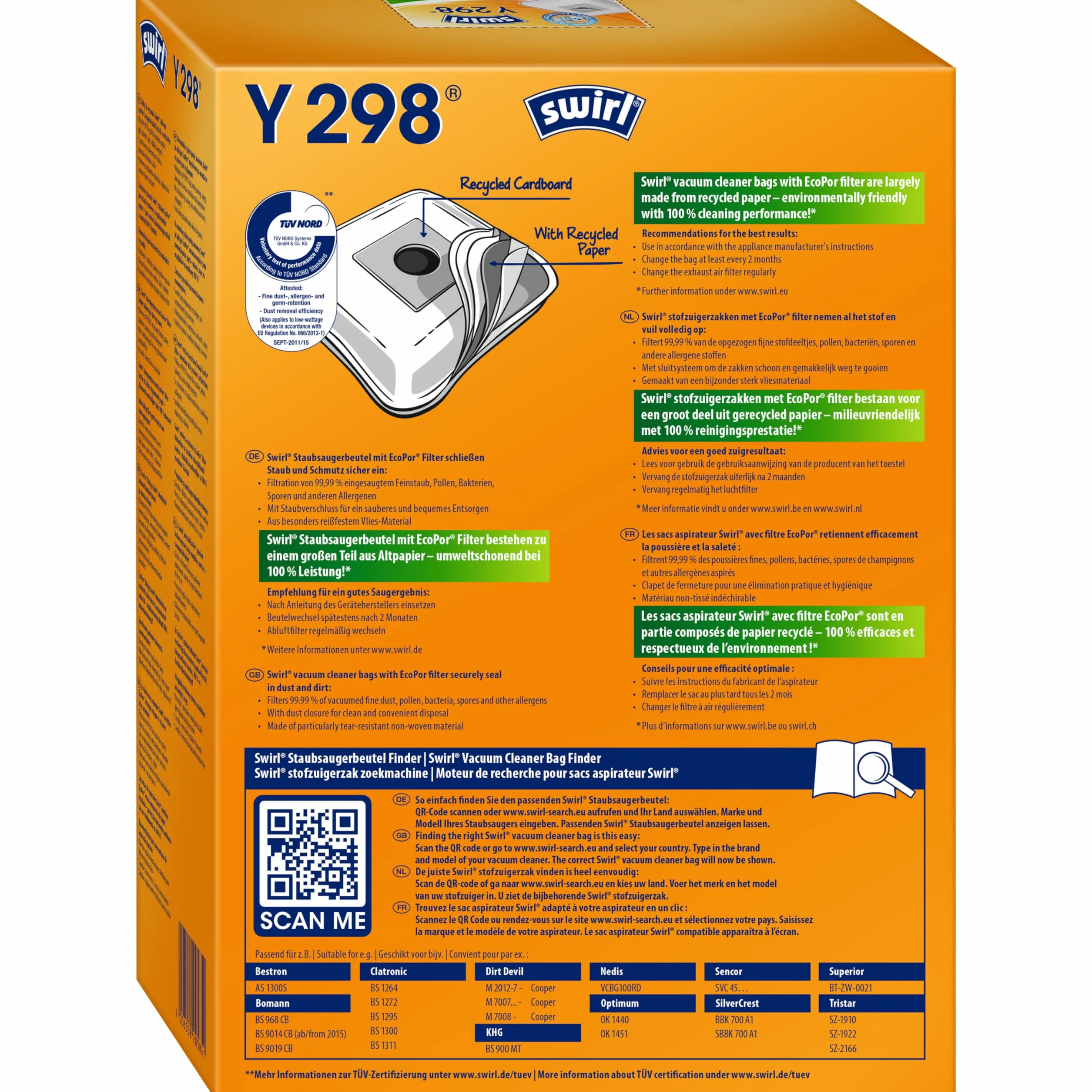 Swirl Y 298 (Y198) MP Plus AirSpace