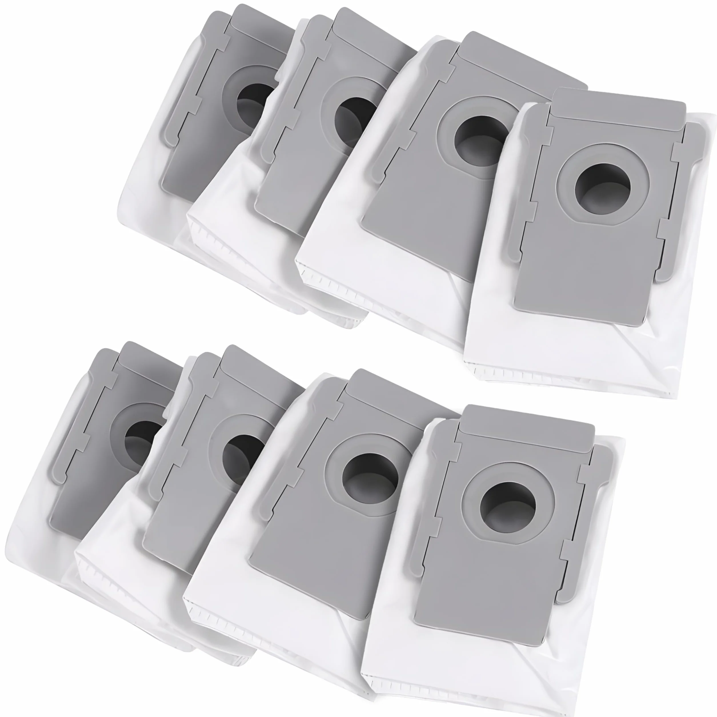 Retoo 8 worki do odkurzacza Kompatybilne z iRobot Roomba i3+ i4+ i5+ J5+ I7 j7+ Clean Base Absaugstation Worki do odkurzacza Części zamienne, Zamienne worki do odkurzacza