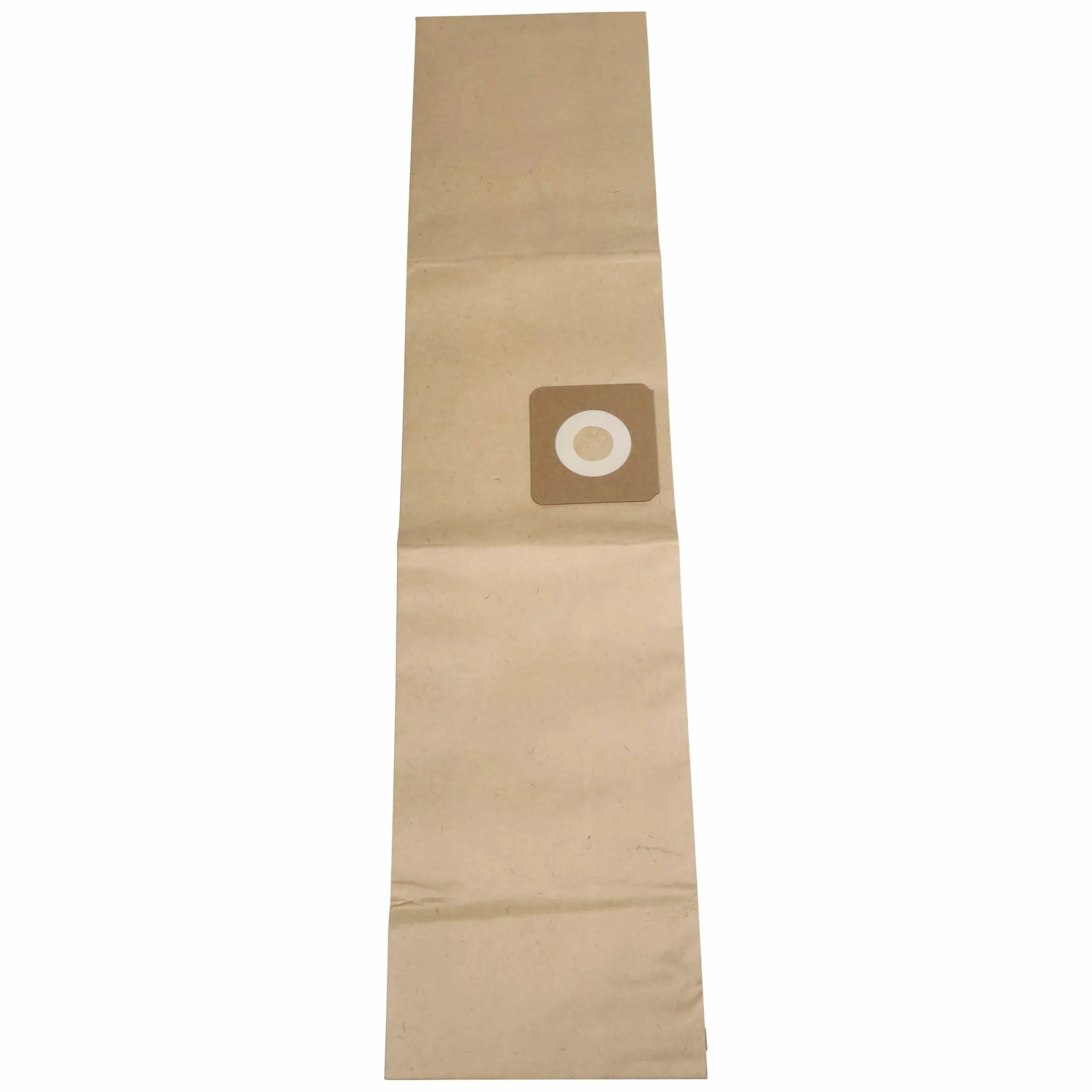vhbw 5 x work bags compatible with Bosch UniversalVac 15 vacuum cleaner - paper, 85.95 x 19.9 cm, brown