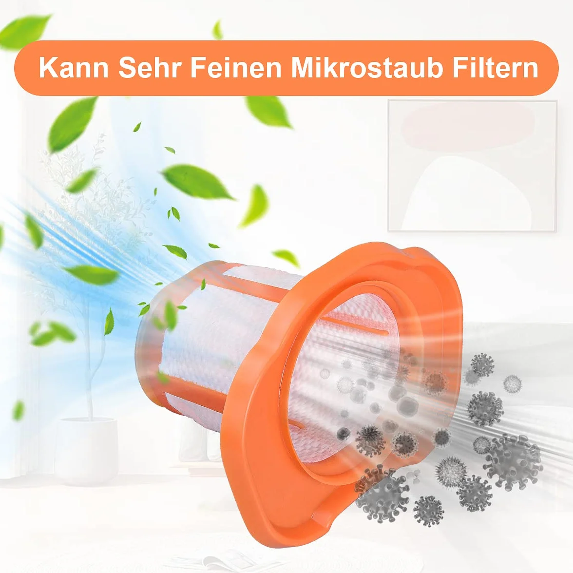 3 filtry do Black+Decker BHHV520BT BHHV520BFP BHHV320B BHHV320J BHHV520BF BHHV520JF akumulatorowy odkurzacz ręczny, części zamienne, filtr wymienny, możliwość prania