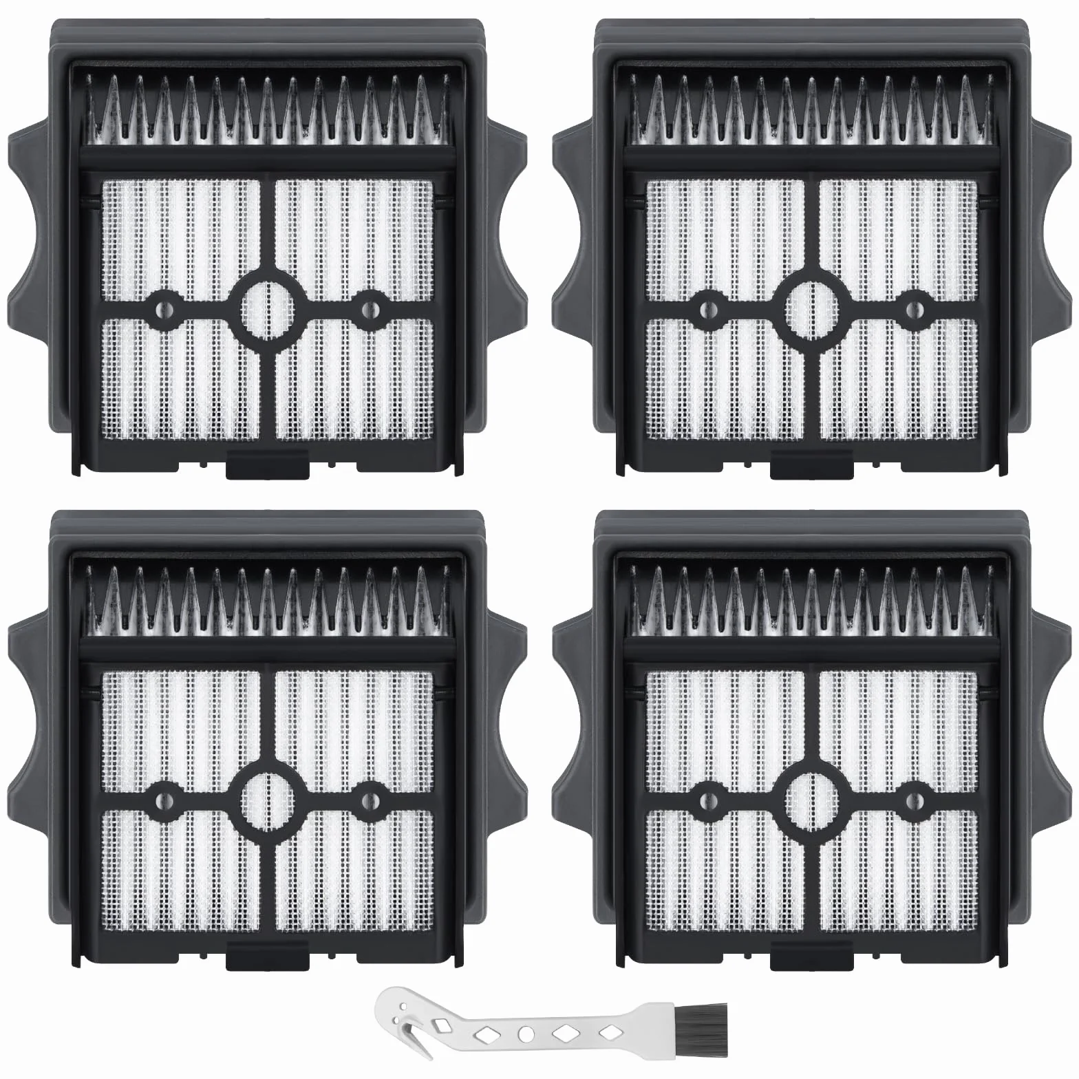 4-pak wymiennych filtrów HEPA do odkurzacza Tineco Floor One S6/S7/S9/S5