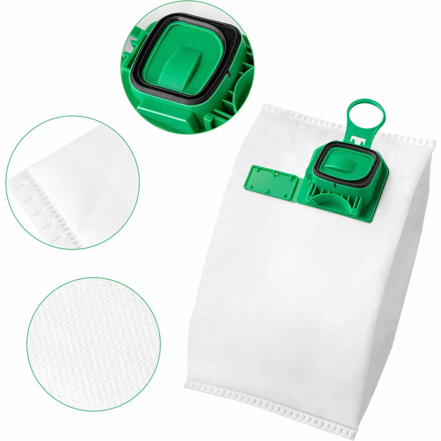 Awinker 12 sztuk worków zamiennych do Vorwerk Kobold VK 140 VK 150 (12 worków VK140 150)
