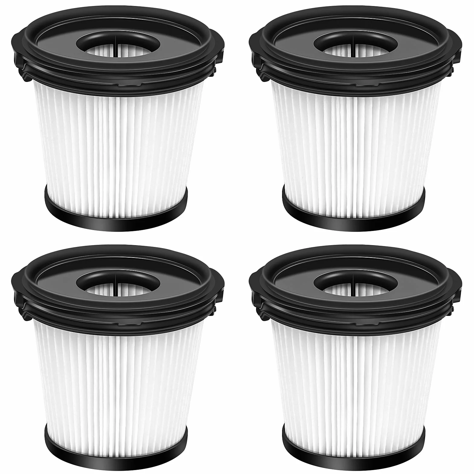 4 sztuki filtrów części zamienne do odkurzaczy Shark Detect Pro IW3611DE / IW3612EU / IW1611DE/ BU3521EU/ BU1120EU bezprzewodowy, mywalny filtr do filtrującego pojemnika na kurz i