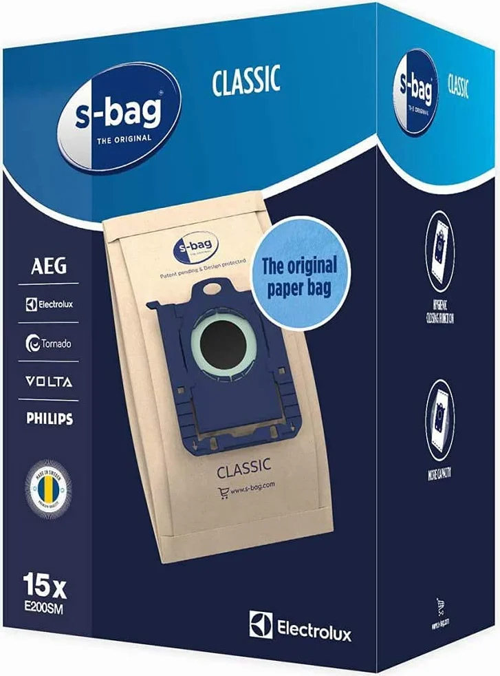 Electrolux E200SM worek do odkurzacza beżowy
